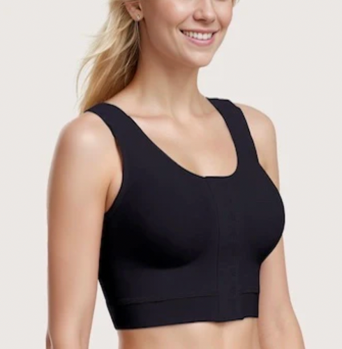 Lila Front Hook Eye Surgical Bra / Silicone Tape Bundle