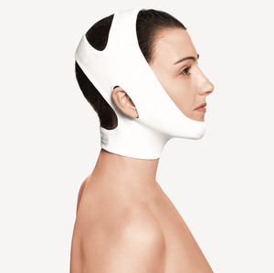 Compression reinforced facial chin - neck Garment - Plasmetics healthcare