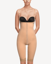 Load image into Gallery viewer, Compression garment above the knee girdle with abdominal extension - Plasmetics healthcare
