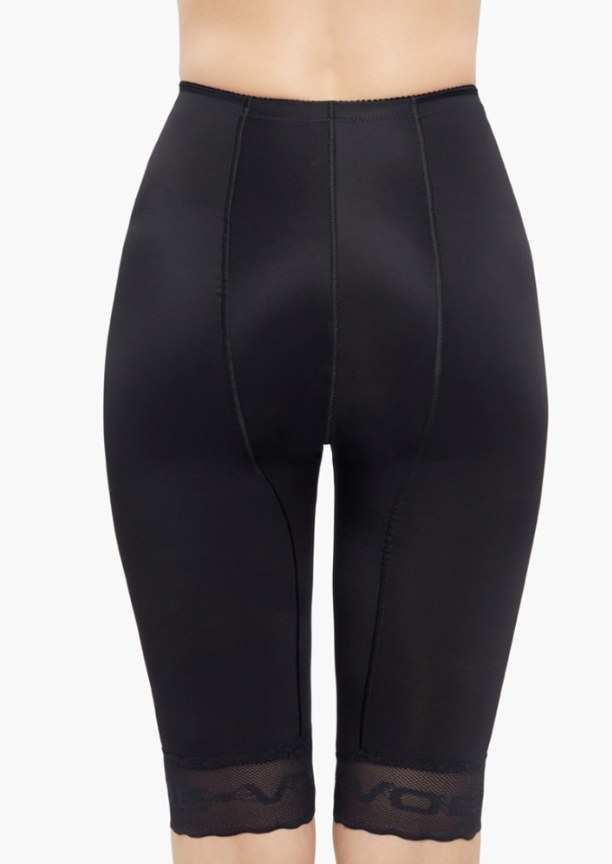 Garment for liposuction of flanks, buttocks, thighs and knees